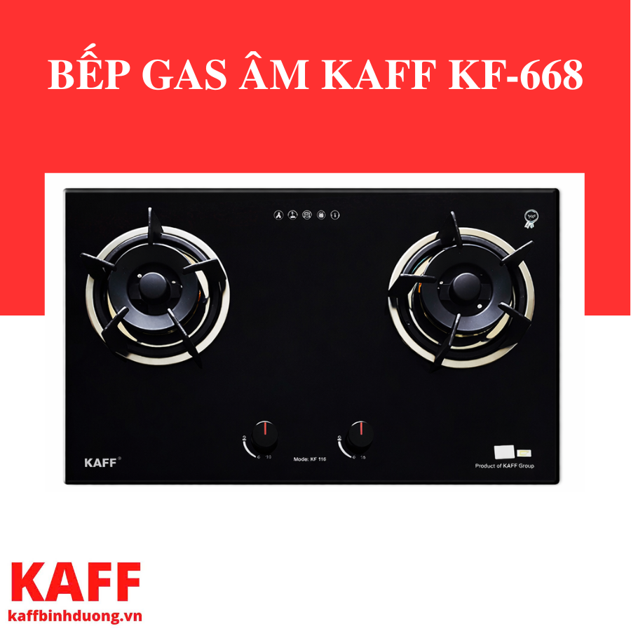 BẾP GAS ÂM KAFF KF-668