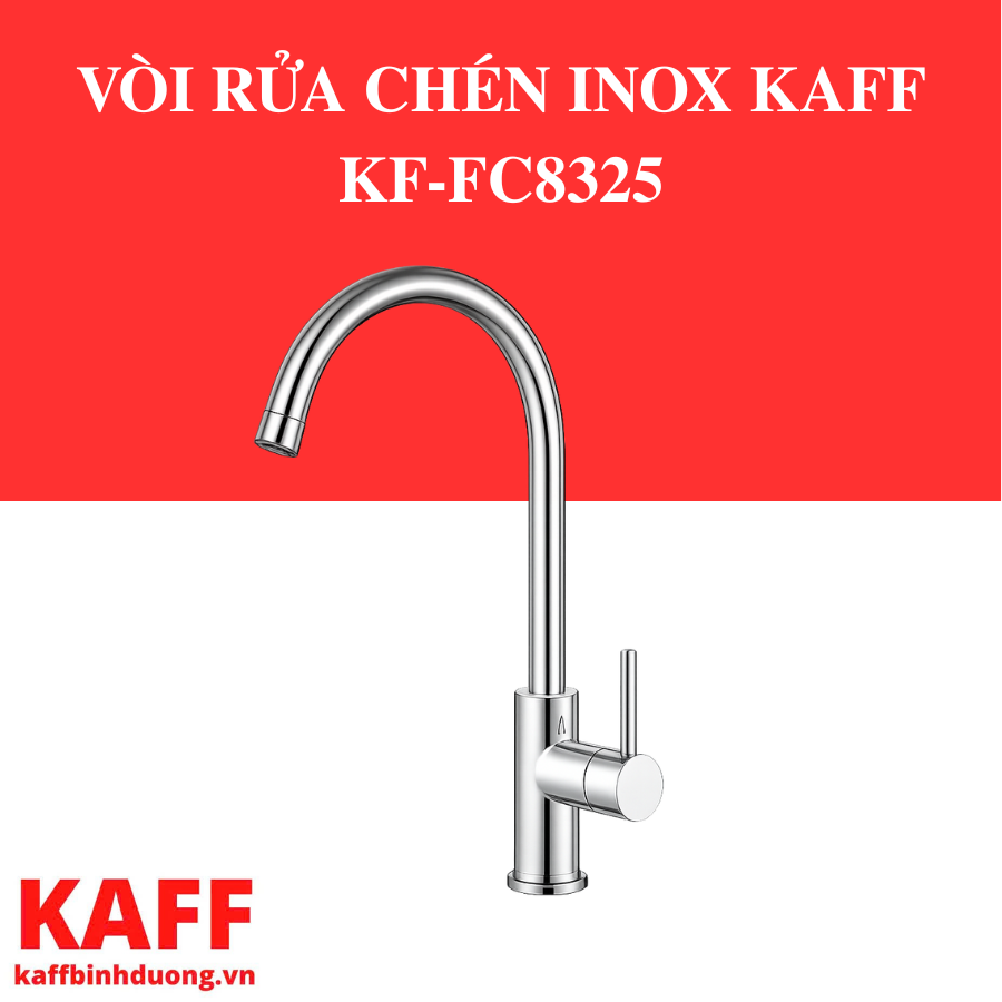 VÒI RỬA CHÉN INOX KAFF KF-FC-8325