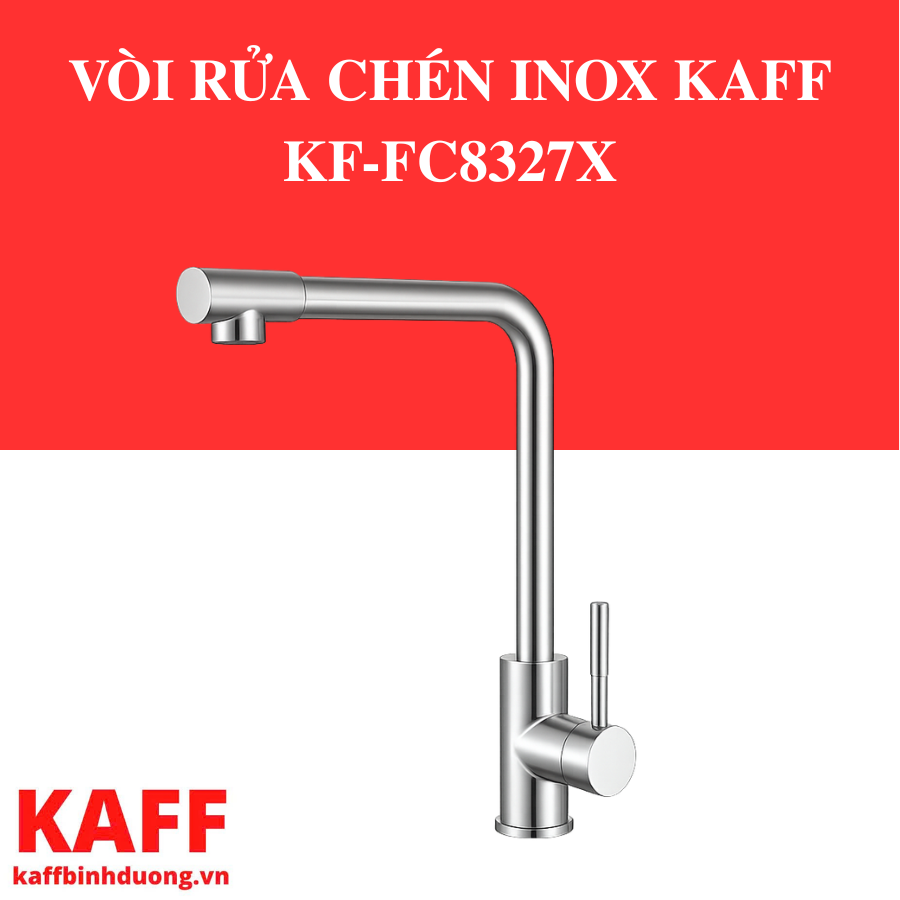 VÒI RỬA CHÉN INOX KAFF KF-FC-8327X