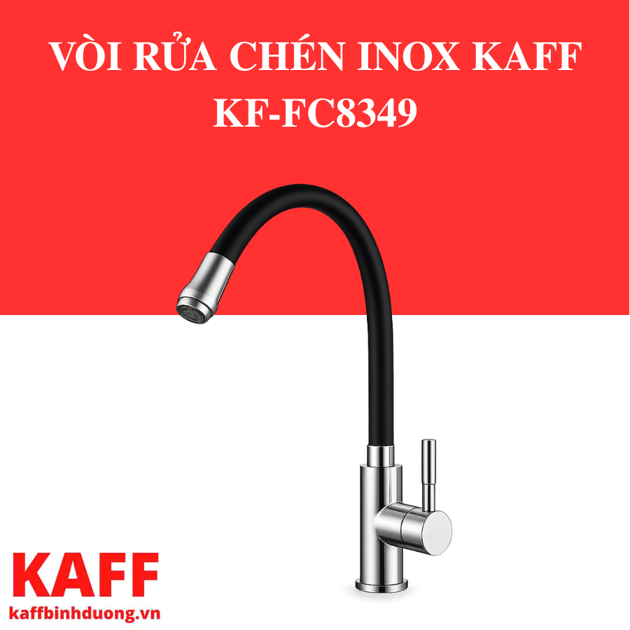 VÒI RỬA CHÉN INOX KAFF KF-FC8349
