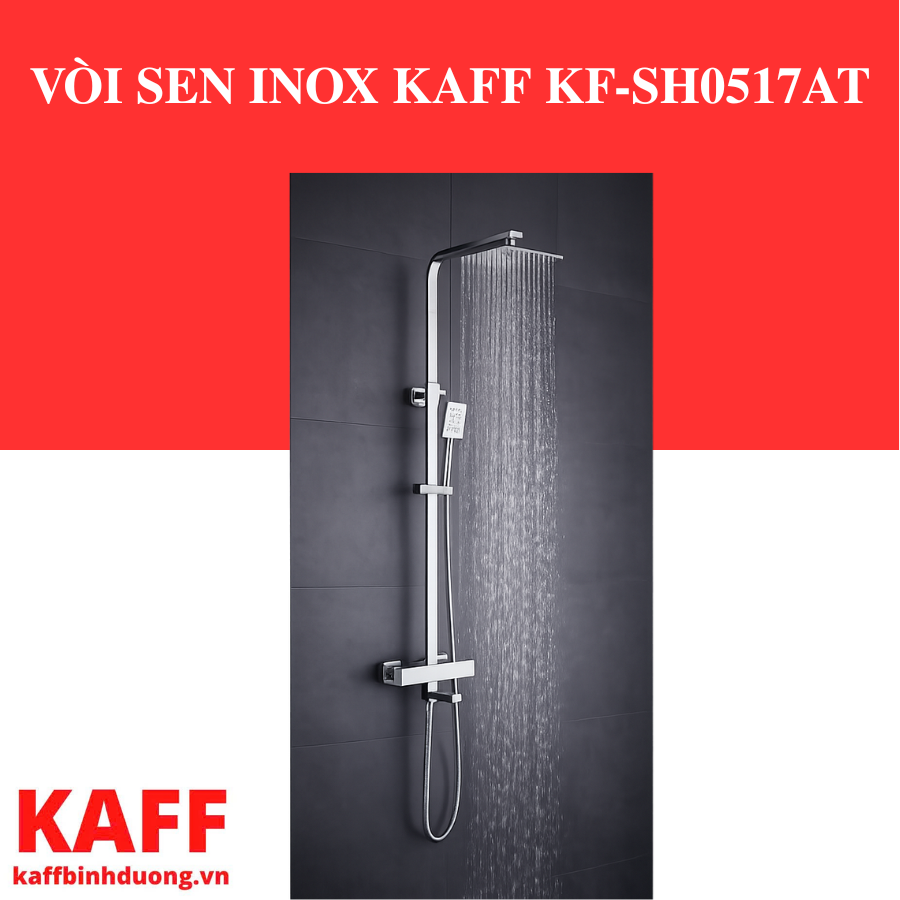 VÒI SEN INOX KAFF KF-SH0517AT