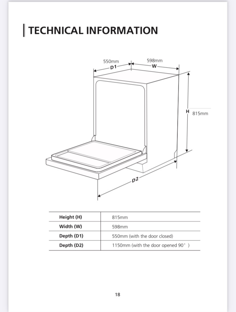 Máy Rửa Chén Âm Tủ KAFF KF-BISW12 - 230