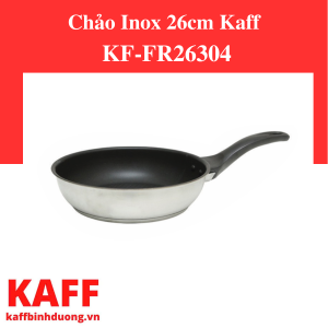 CHẢO INOX 26CM KAFF KF-FR26304